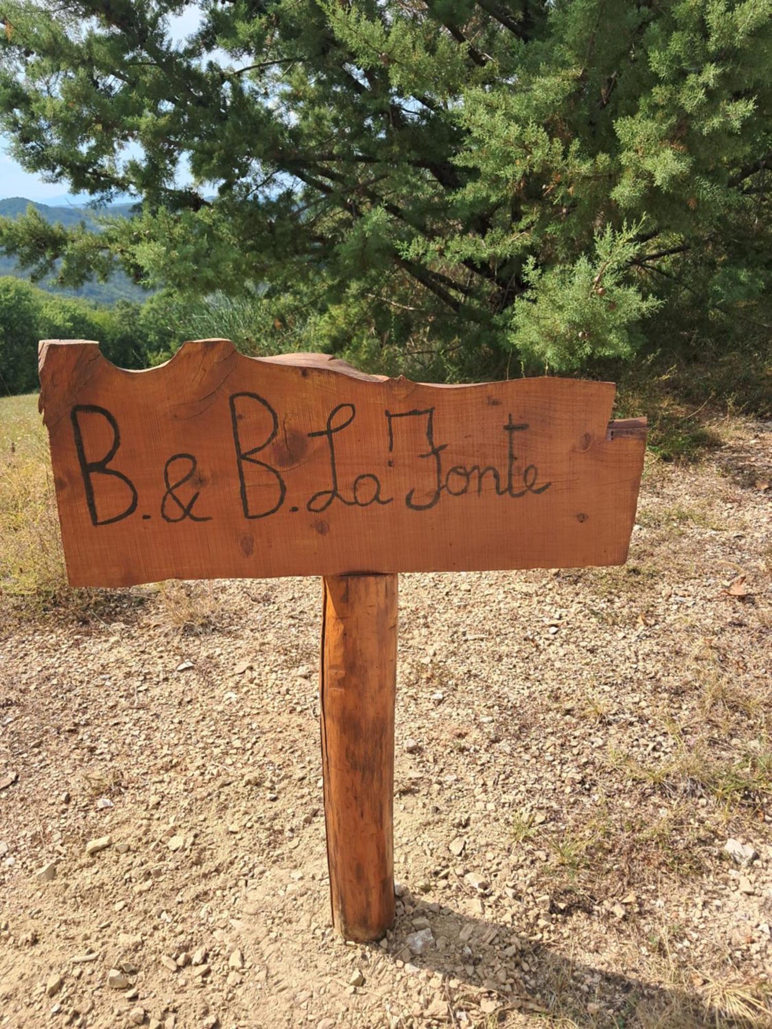 La Fonte B&B Pietralunga  Εξωτερικό φωτογραφία